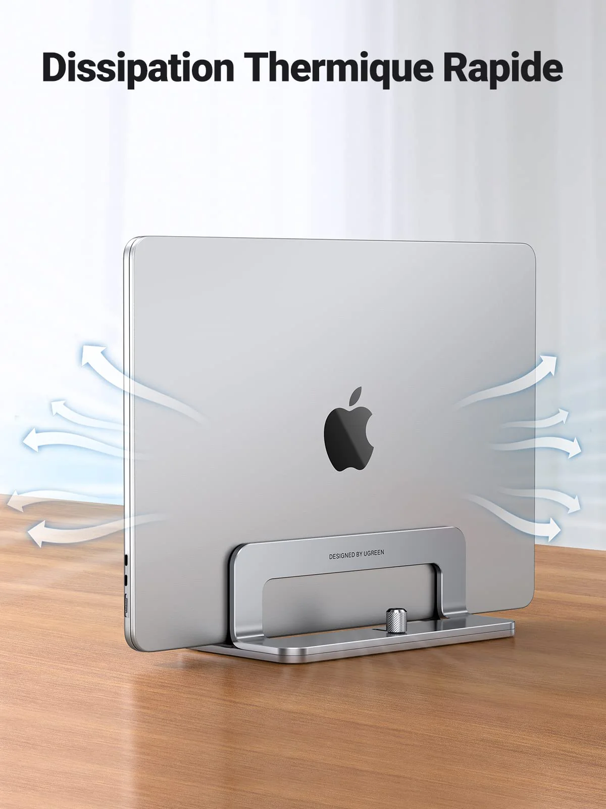 UGREEN Support Ordinateur Vertical en Aluminium Support Laptop Stand - Image 4