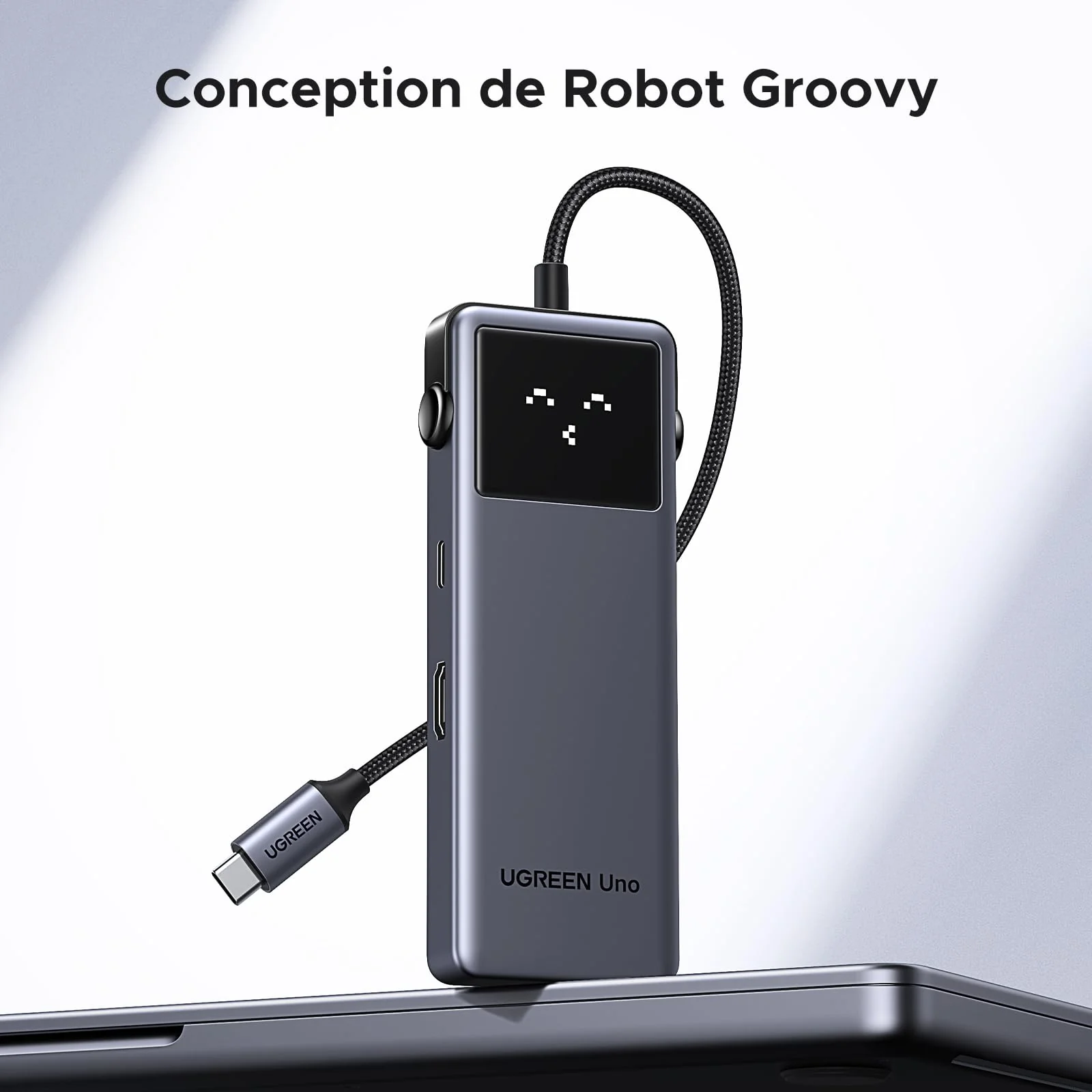 UGREEN Uno 10Gbps Hub USB C HDMI 4K 60Hz 100W PD Charge Adaptateur - Image 7