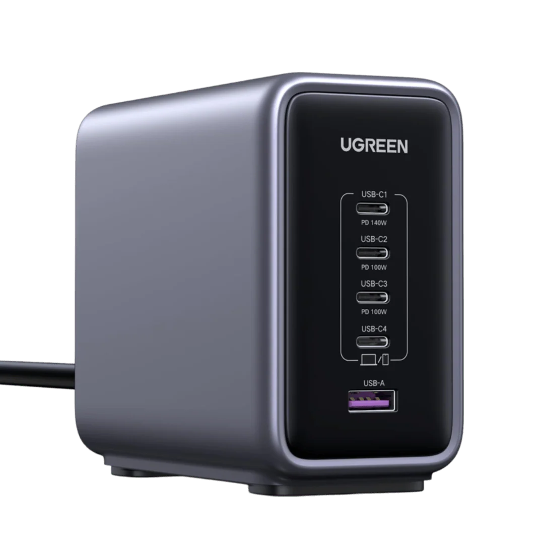 UGREEN 300W Nexode USB C Chargeur Station PD 3.1 140W Charge Rapide Prise Secteur Bureau GaN Tech