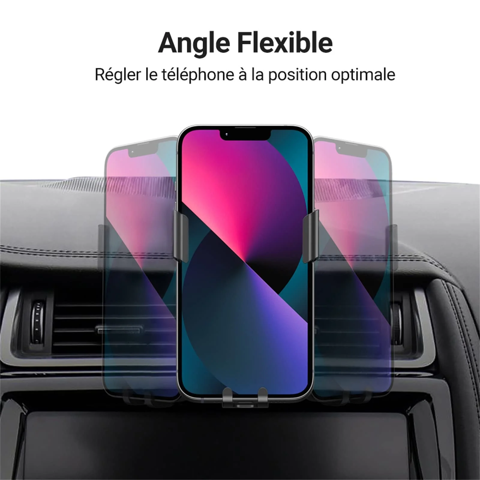 UGREEN Support Téléphone Voiture à Fente CD en Aluminium Porte Portable - Image 4