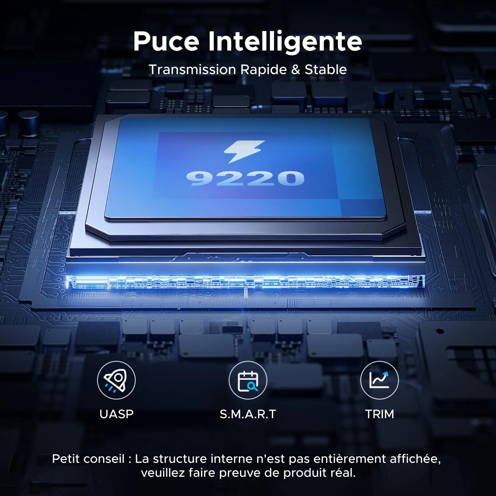 UGREEN Boîtier SSD M.2 NVMe/SATA 20 Gbps - Image 5
