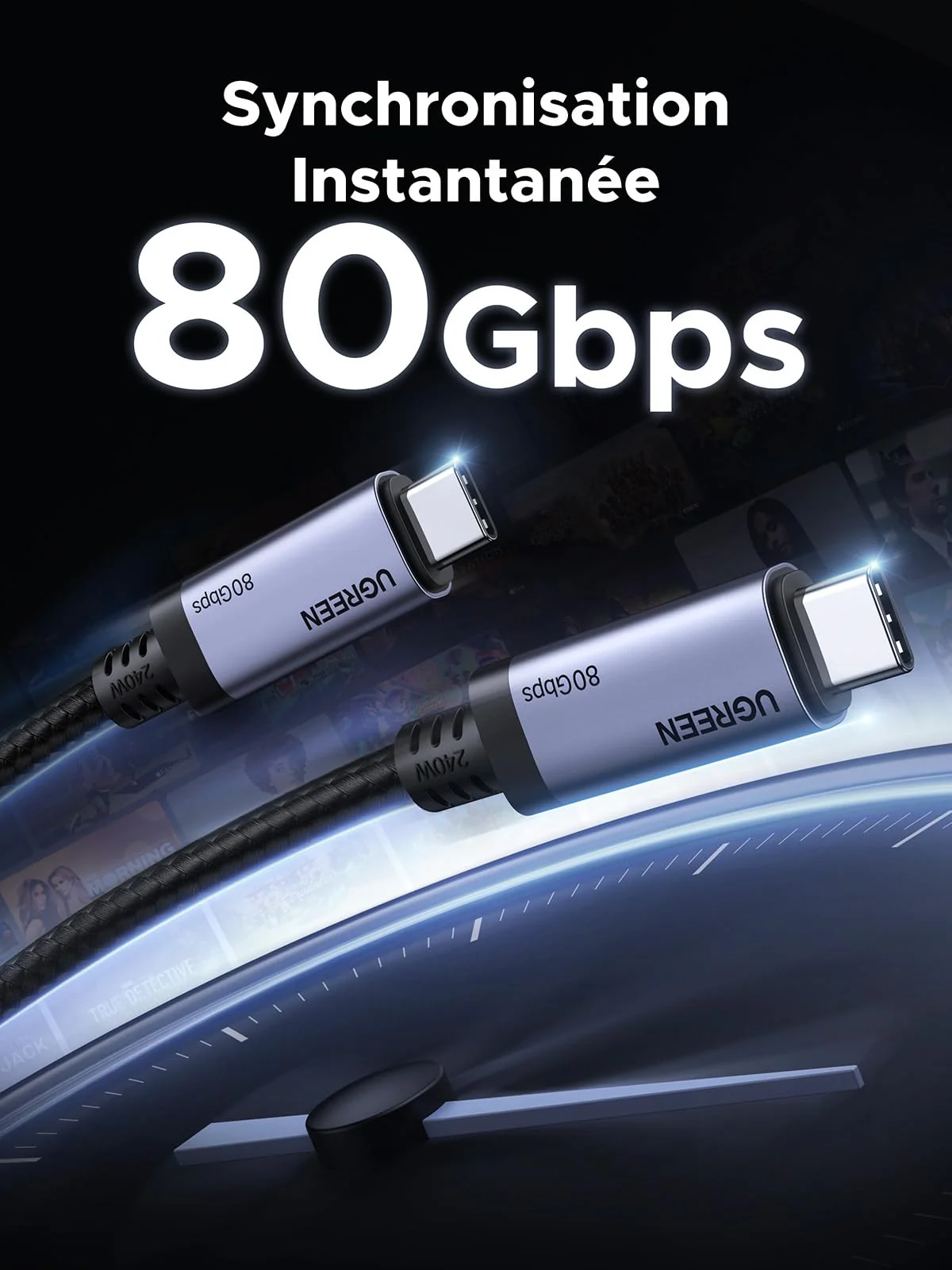 UGREEN Câble USB-C Charge Rapide 240W - Image 2