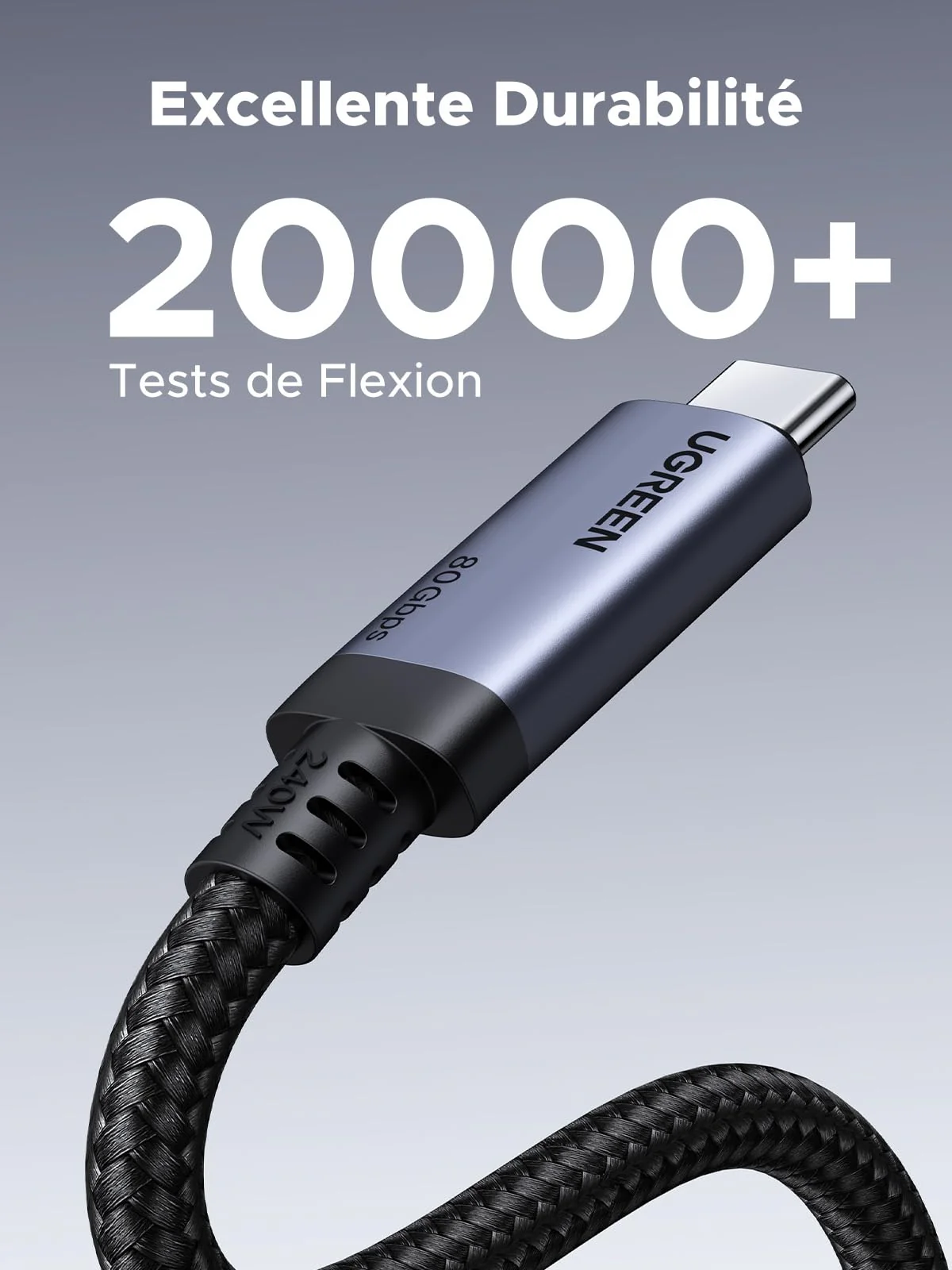 UGREEN Câble USB-C Charge Rapide 240W - Image 6