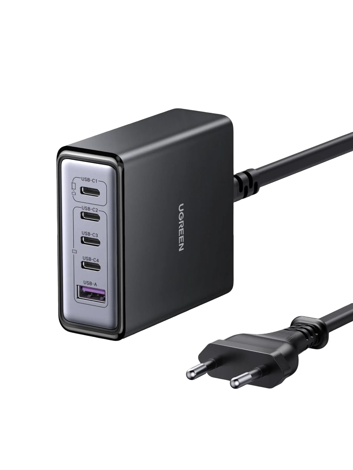 UGREEN Nexode 65W Chargeur rapide de bureau GaN 5 ports