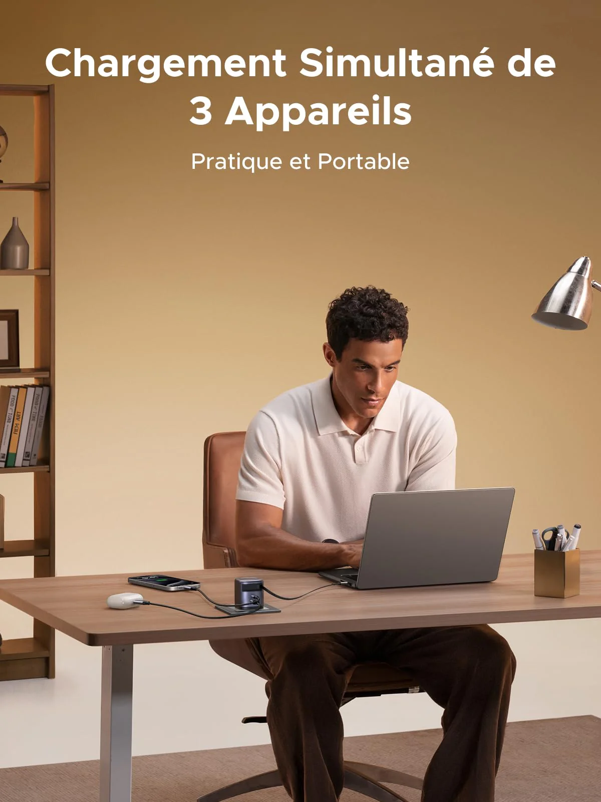UGREEN Nexode Chargeur 65W avec câble USB-C rétractable - Image 4
