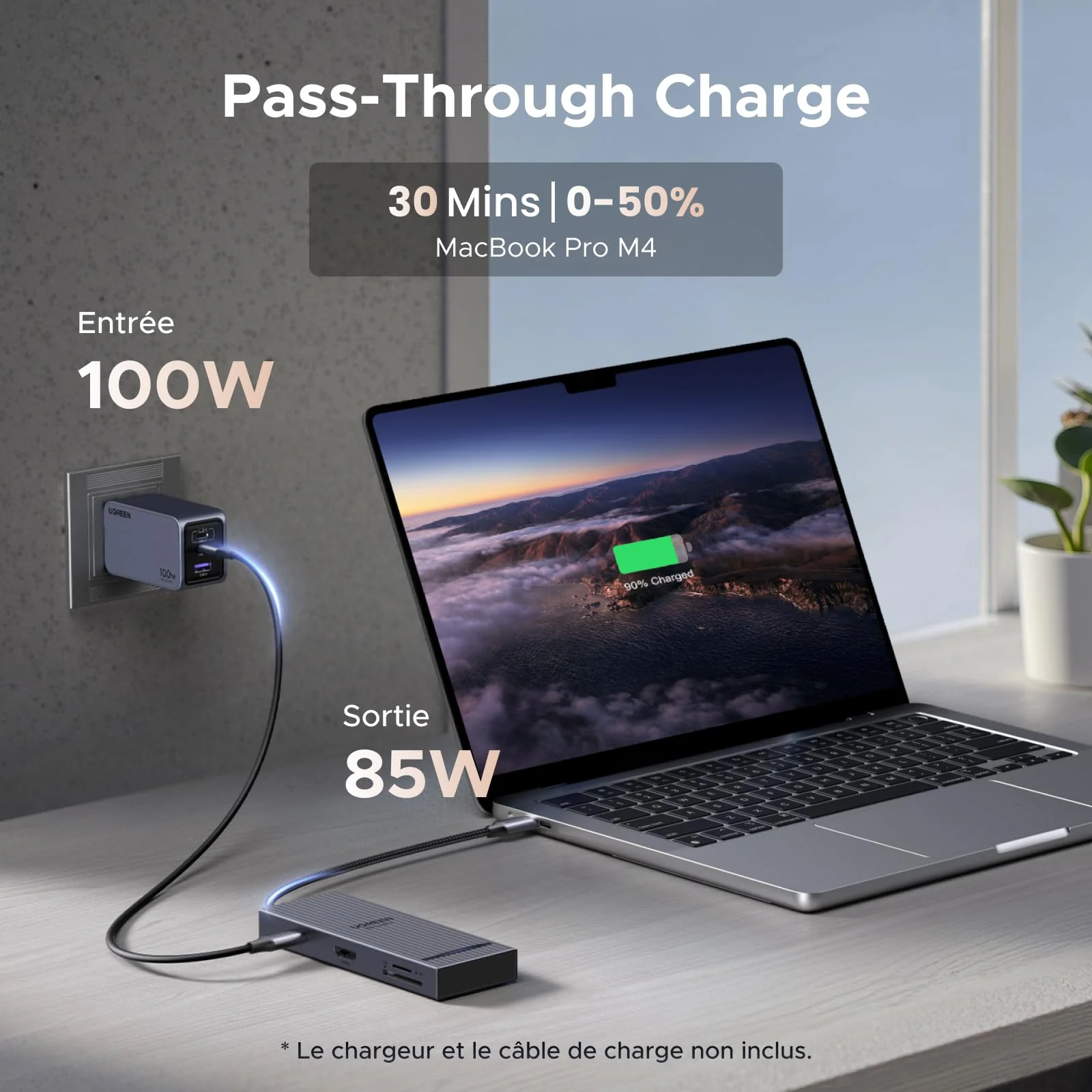 UGREEN Revodok Pro 8-en-1 Hub USB-C (HDMI 4K@60Hz, 10Gbps, PD 100W) - Image 5