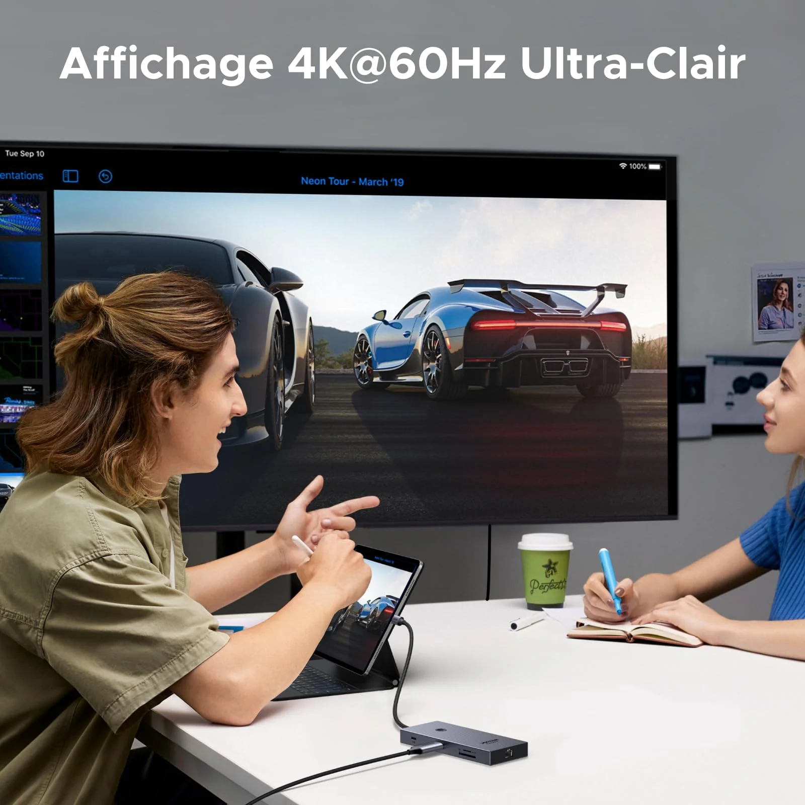 UGREEN Revodok Pro 9-en-1 Hub USB-C (HDMI 4K@60Hz, 10Gbps, PD100W) - Image 4