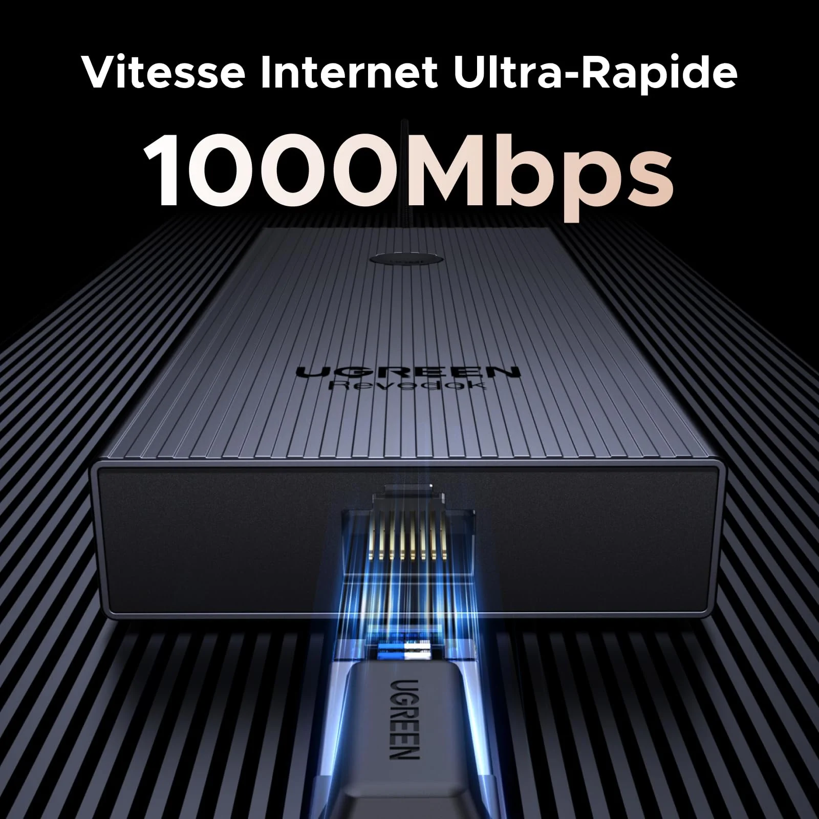 UGREEN Revodok Pro 9-en-1 Hub USB-C (HDMI 4K@60Hz, 10Gbps, PD100W) - Image 5