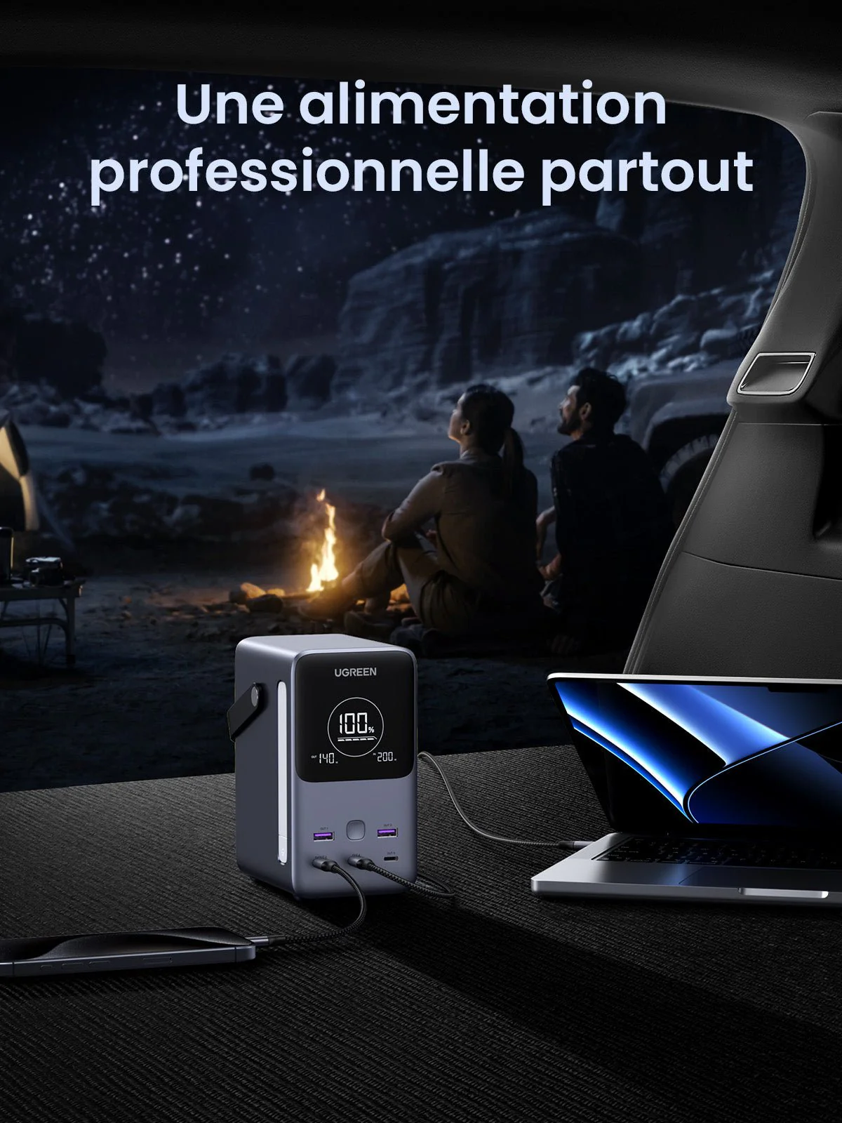 UGREEN 300W Batterie Externe Portable 48000mAh - Image 10