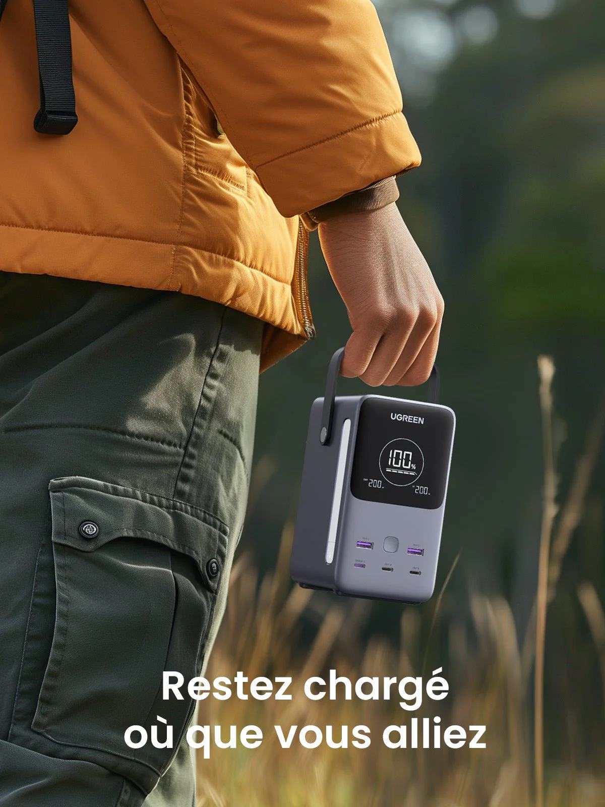 UGREEN 300W Batterie Externe Portable 48000mAh - Image 12