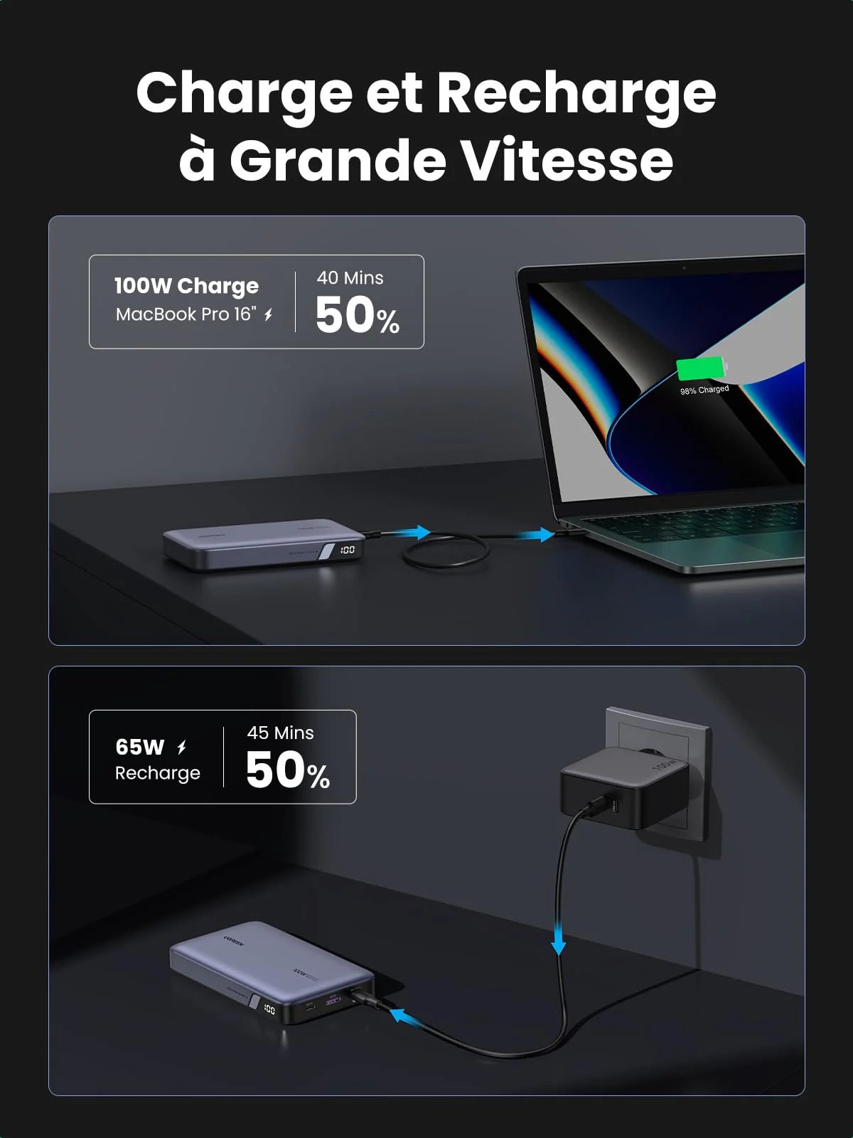 UGREEN Nexode Power Bank 20000mAh 100W - Image 5