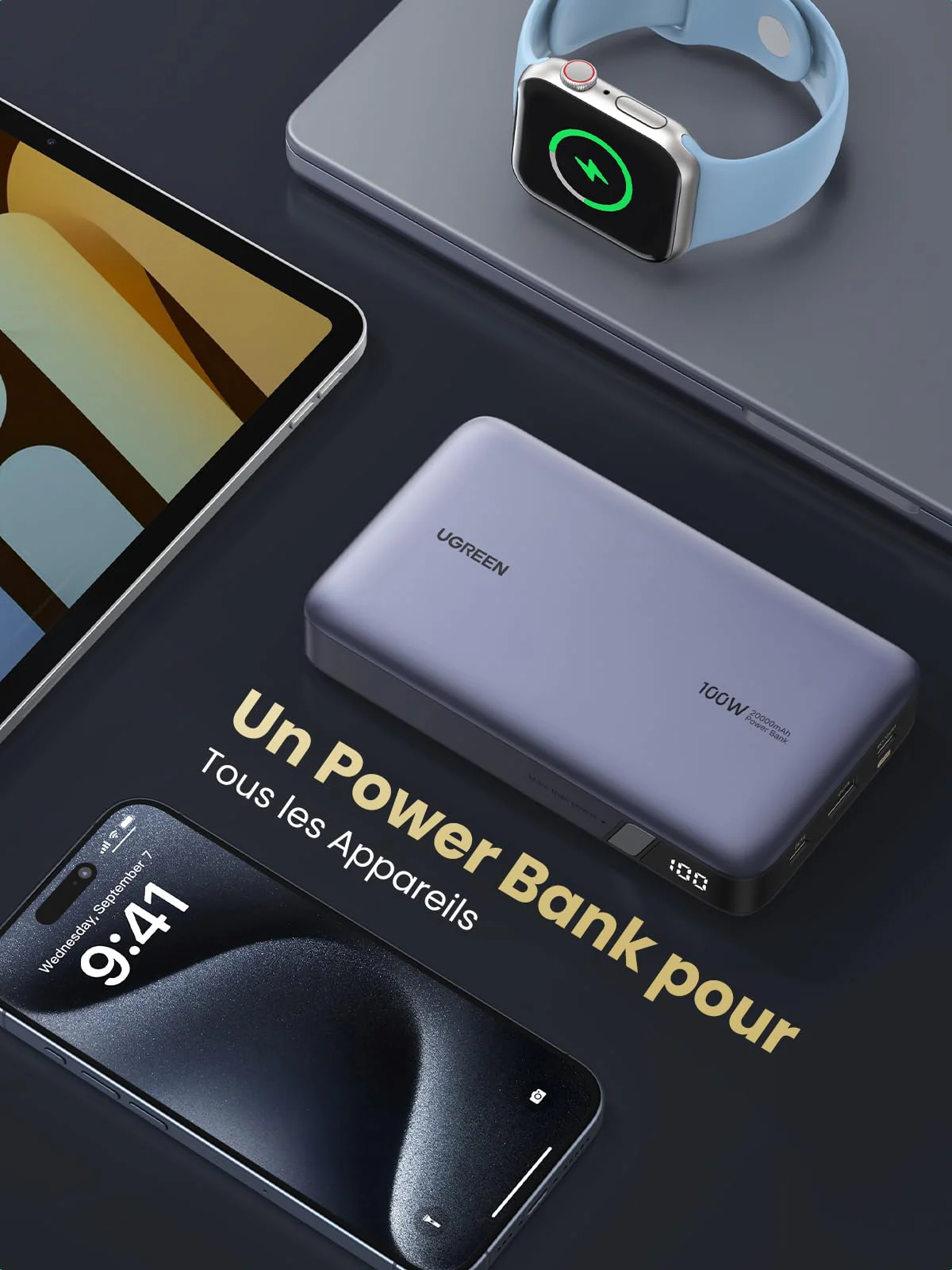 UGREEN Nexode Power Bank 20000mAh 100W - Image 6
