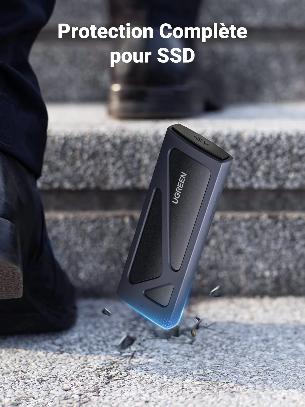 UGREEN Boîtier M.2 SSD NVMe 10 Gbps USB 3.2 Gen 2 Adaptateur - Image 6