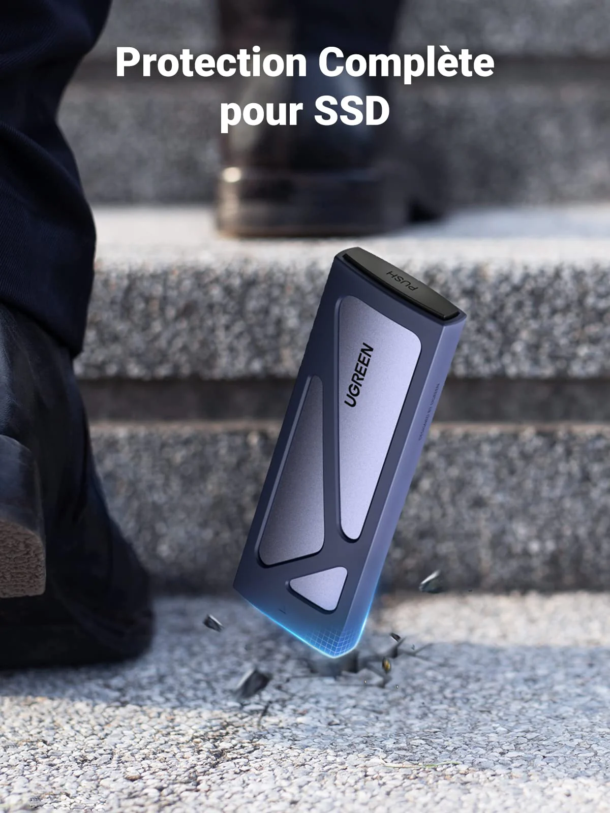 UGREEN Boîtier M.2 SSD NVMe USB 3.2 Gen 2 10 Gbps Adaptateur - Image 8