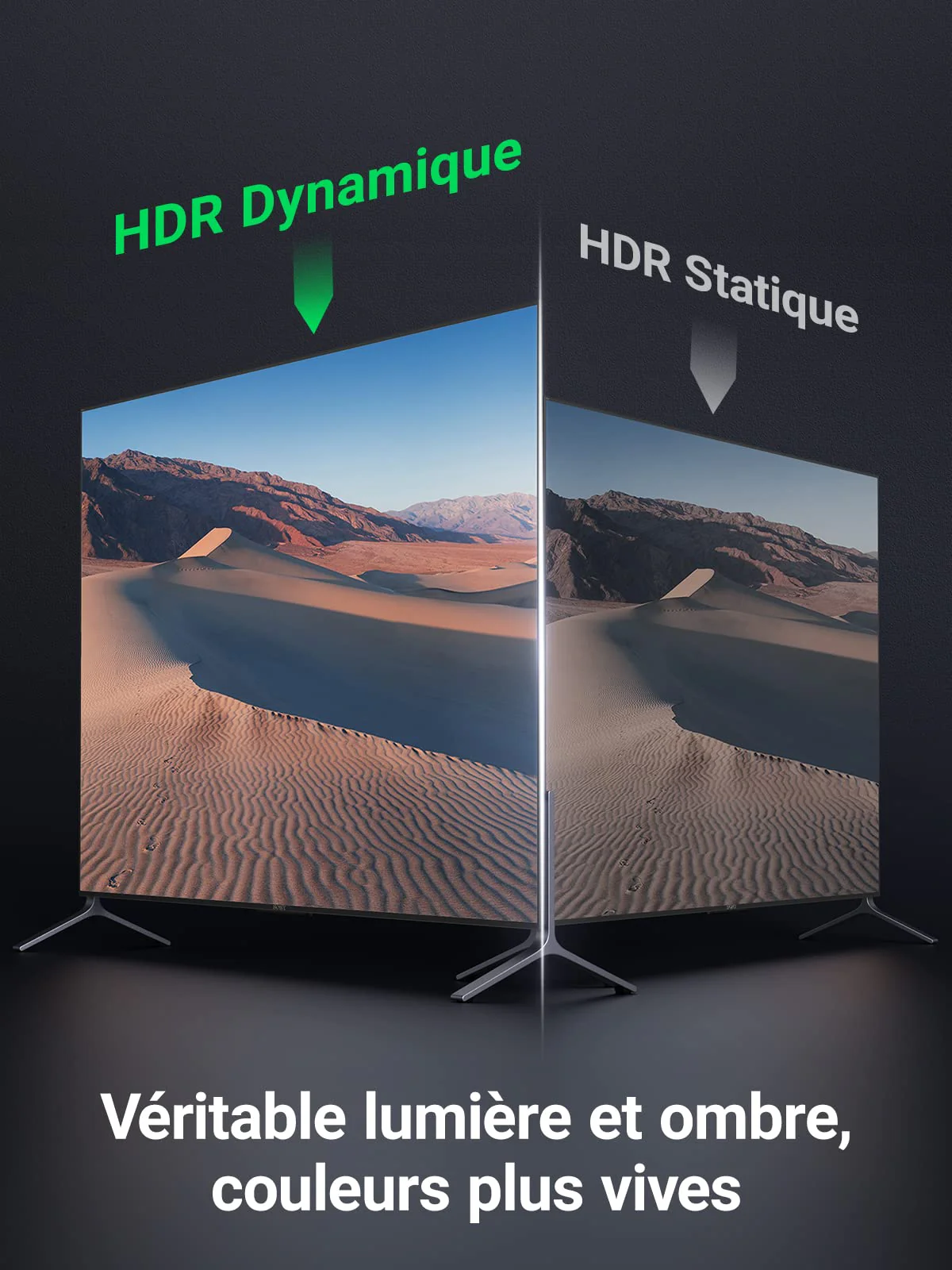 UGREEN Cable HDMI 2.1 8K 60Hz 4K 120Hz UHD Haute Vitesse 48 Gbps - Image 4