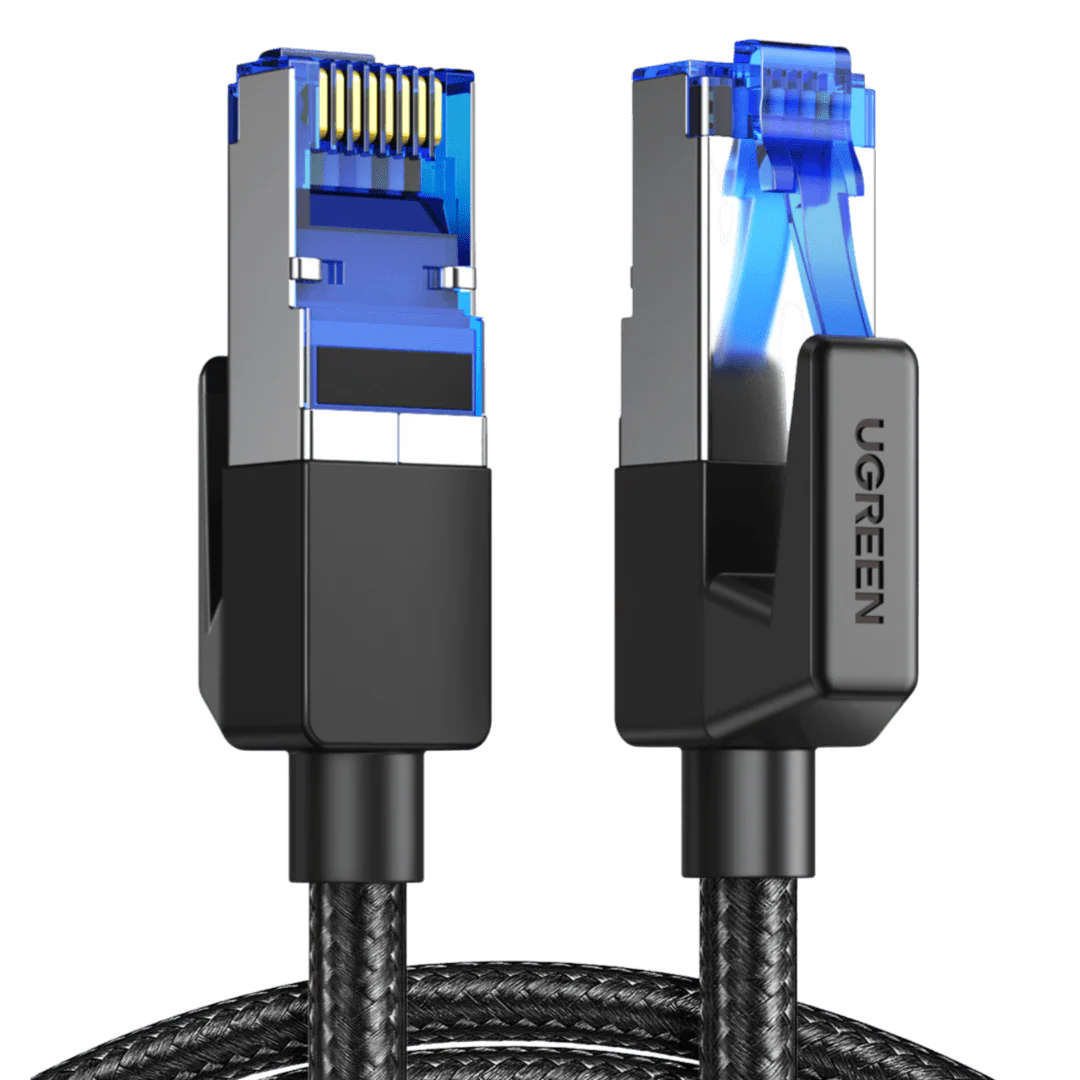 UGREEN Cat 8 Cable Ethernet Réseau RJ45 Super Débit 40Gbps 2000MHz