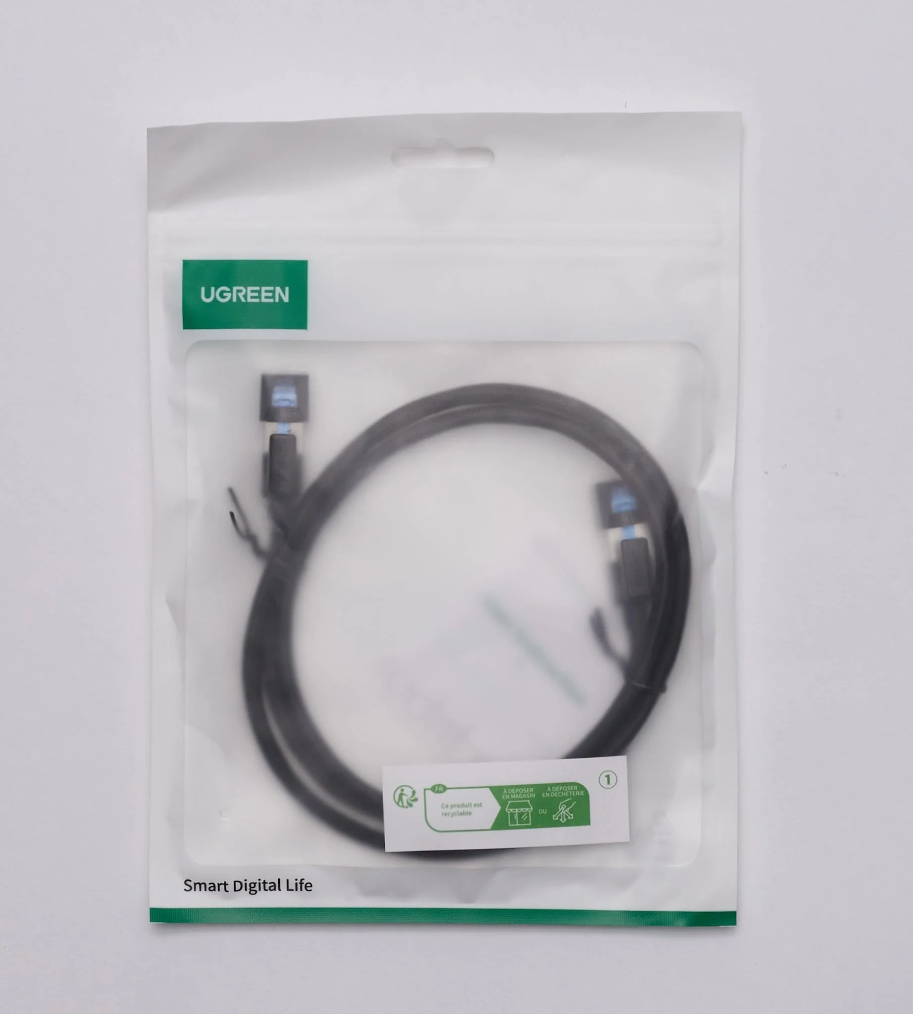 UGREEN Cat 8 Cable Ethernet Réseau RJ45 Super Débit 40Gbps 2000MHz - Image 9