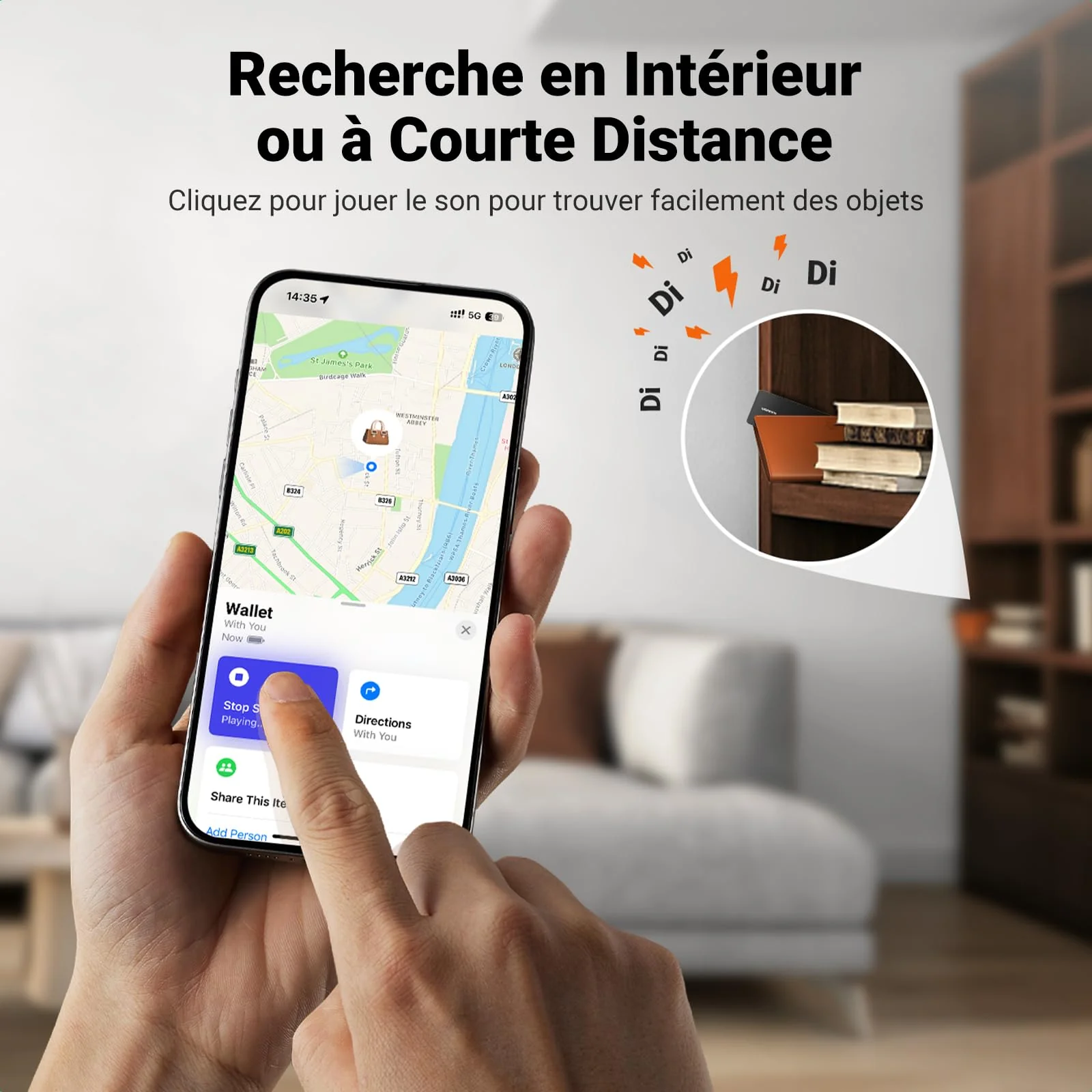 UGREEN FineTrack Slim Smart Finder (IOS Only) - Image 6