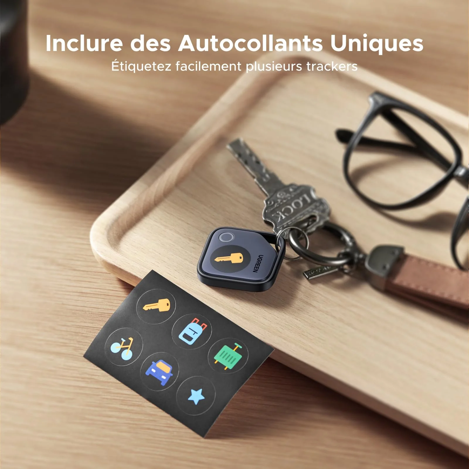 UGREEN FineTrack Smart Tracker – Lot de 5 (iOS uniquement) - Image 8