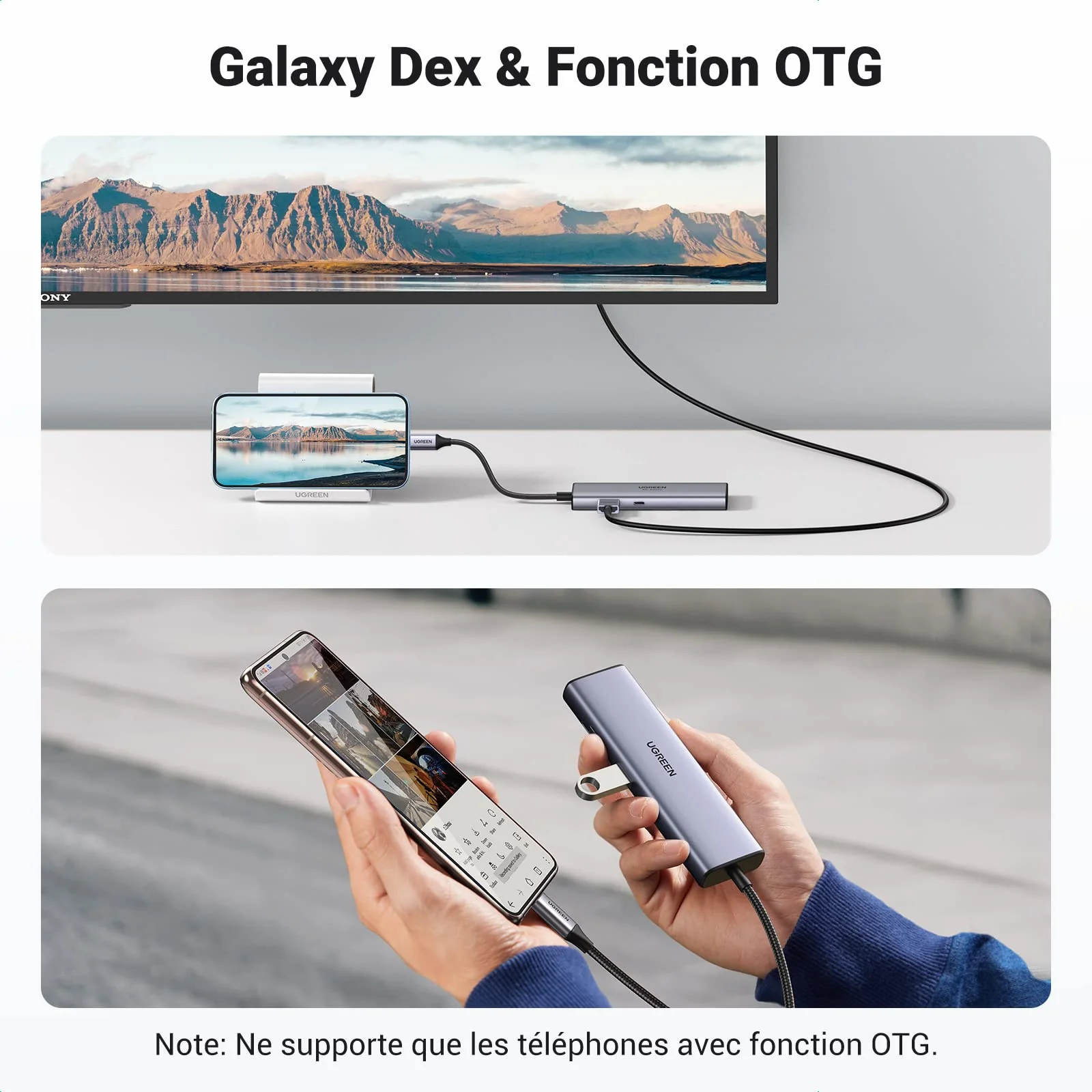 UGREEN Hub USB-C 7-en-1 ( HDMI 4K, PD 100W ) - Image 6
