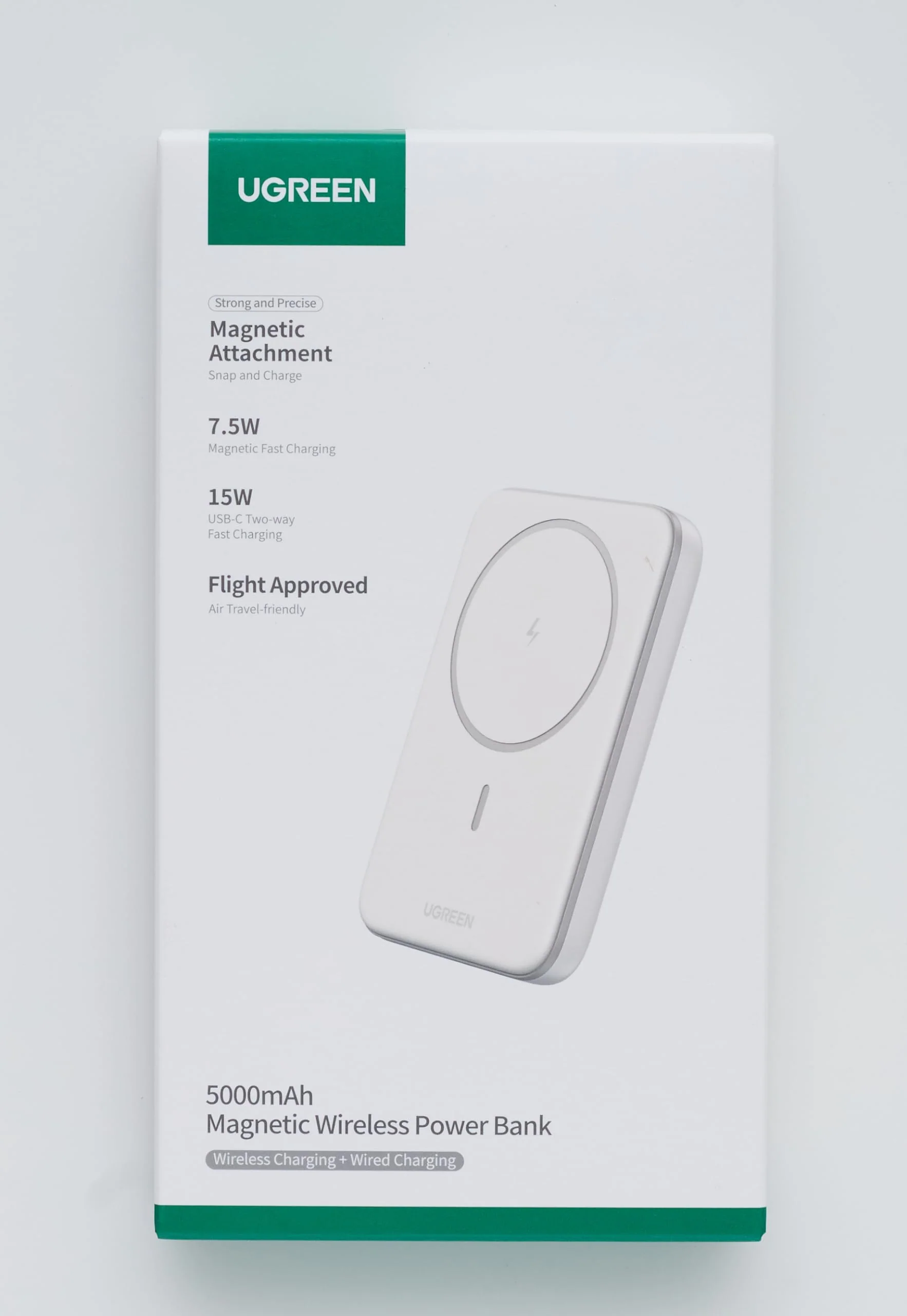 UGREEN Mini Batterie Externe Magnétique sans Fil 5000mAh 15W USB C - Image 8