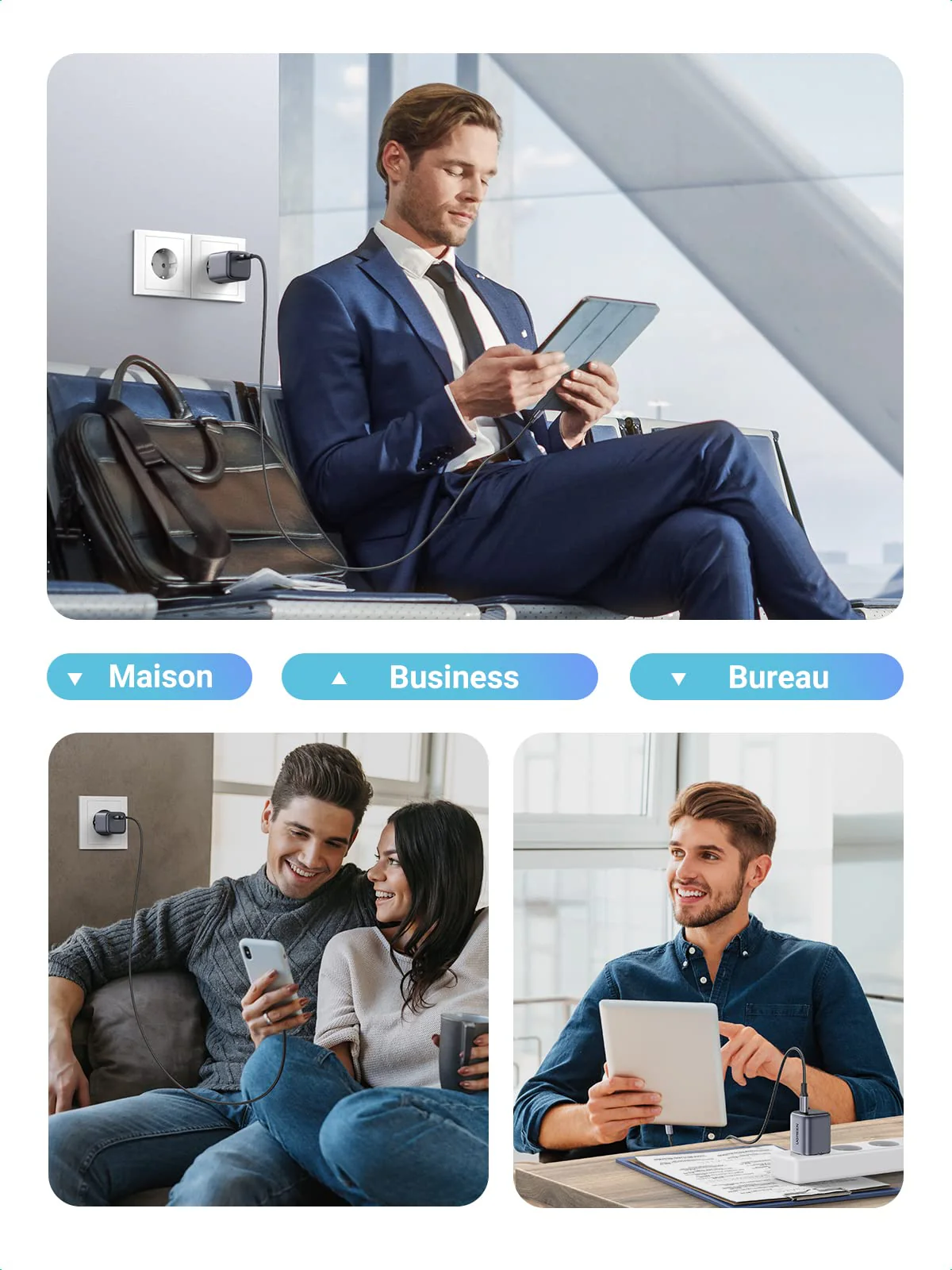 UGREEN Nexode 30W Chargeur GaN USB-C - Image 7