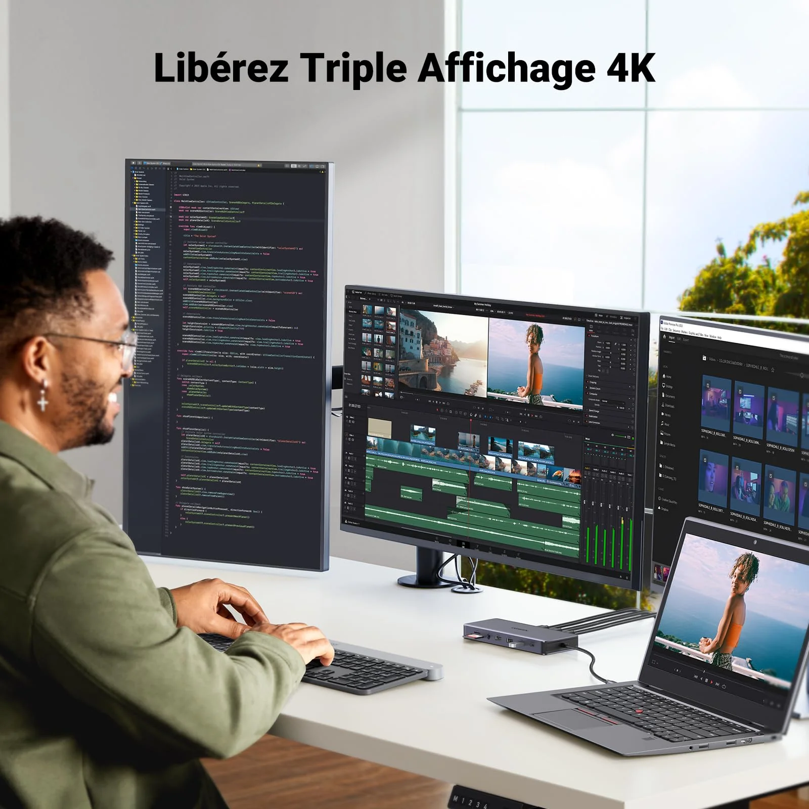 UGREEN Revodok Pro 313 13-en-1 Station d'accueil 4K60Hz - Image 3