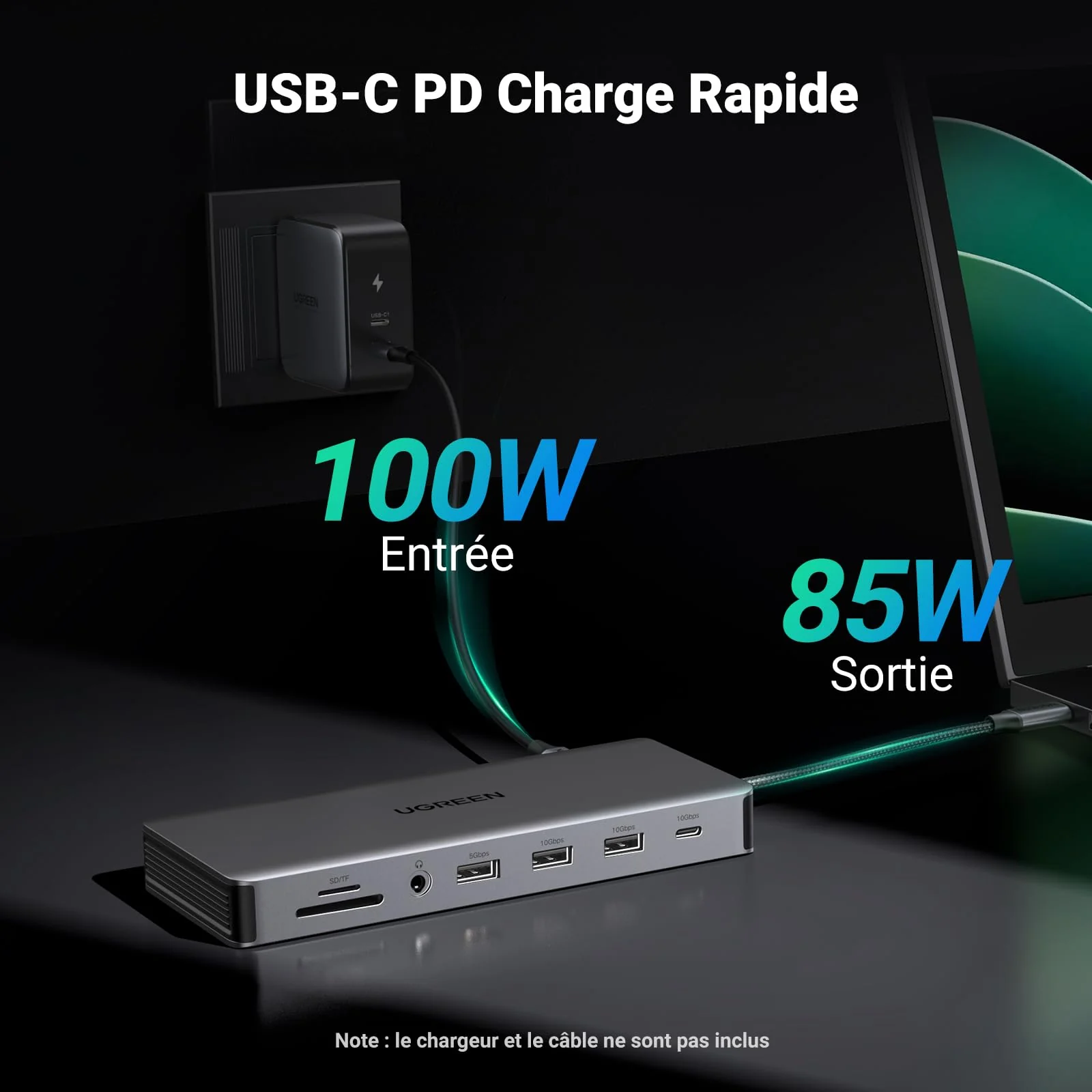 UGREEN Revodok Pro 313 13-en-1 Station d'accueil 4K60Hz - Image 6
