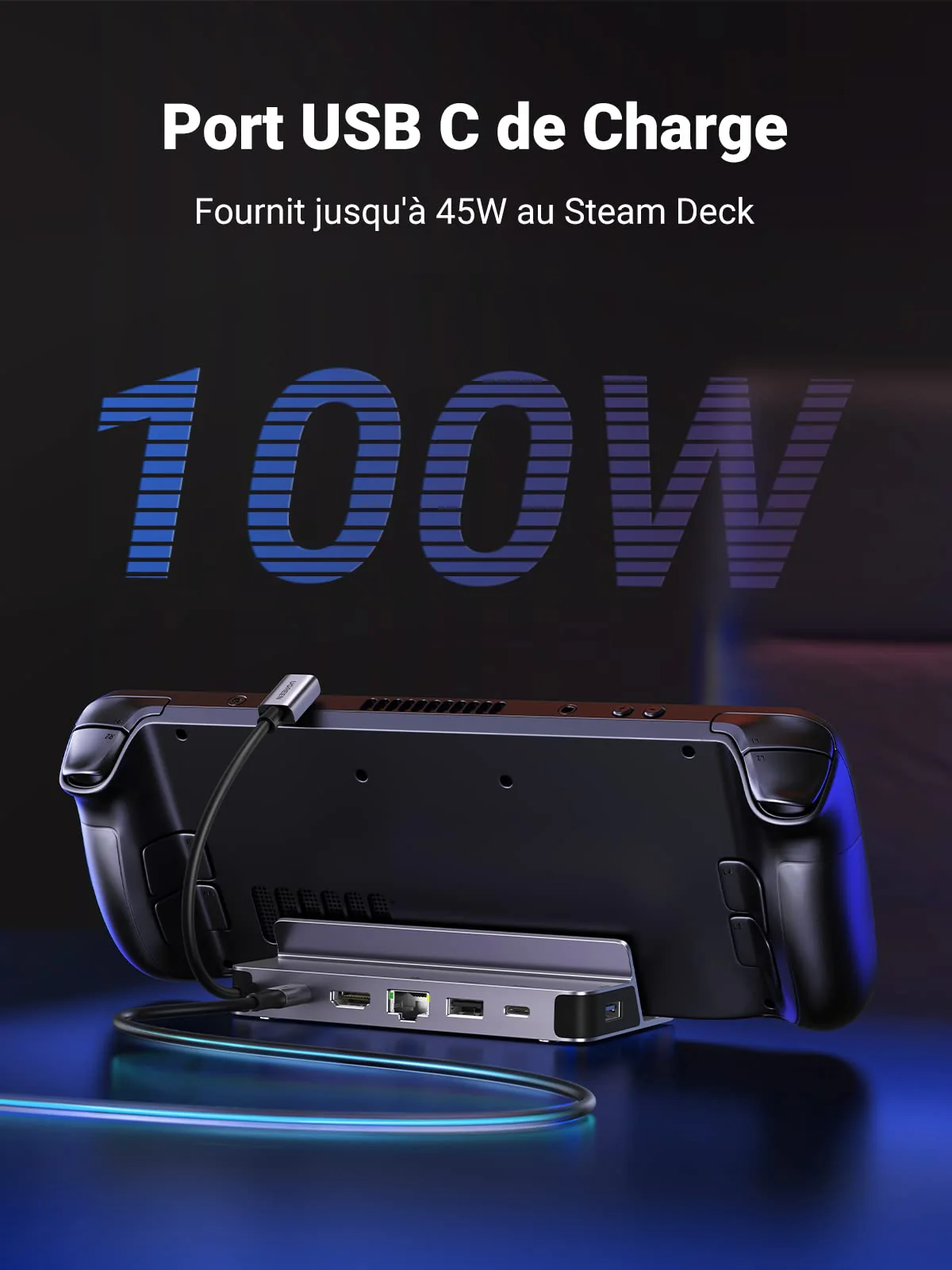 UGREEN Station d'accueil pour Steam Deck hub 6 en 1 - Image 5