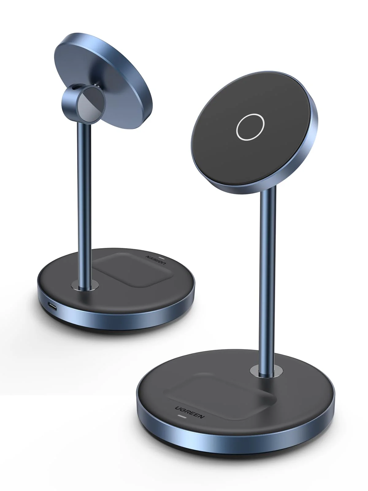 UGREEN Support de Chargeur Magnétique 2 en 1 Station de Charge Induction sans Fil - Image 2