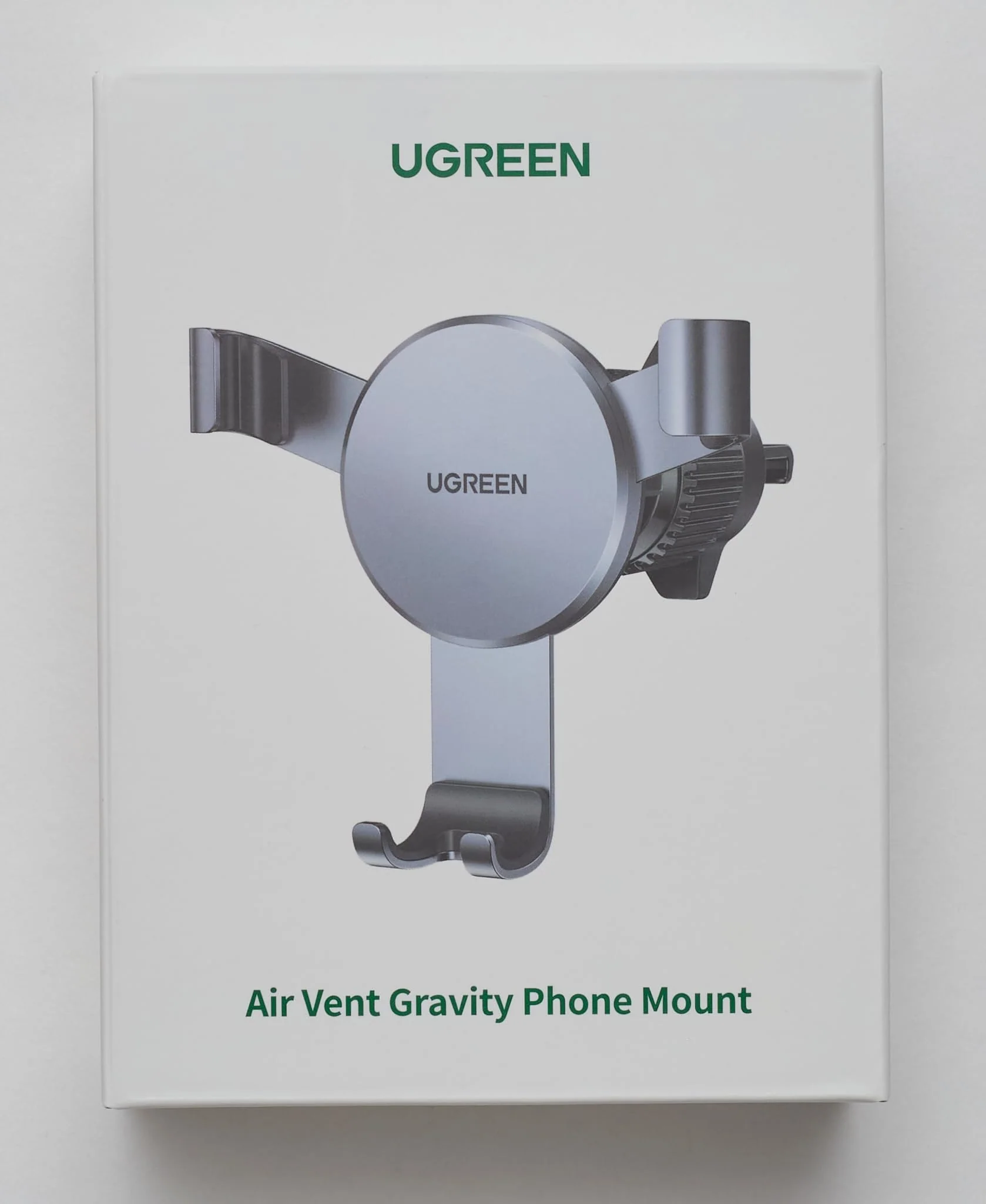 UGREEN Support Téléphone Voiture Gravité Grille Aération Porte Portable Smartphone Voiture (Gris) - Image 8