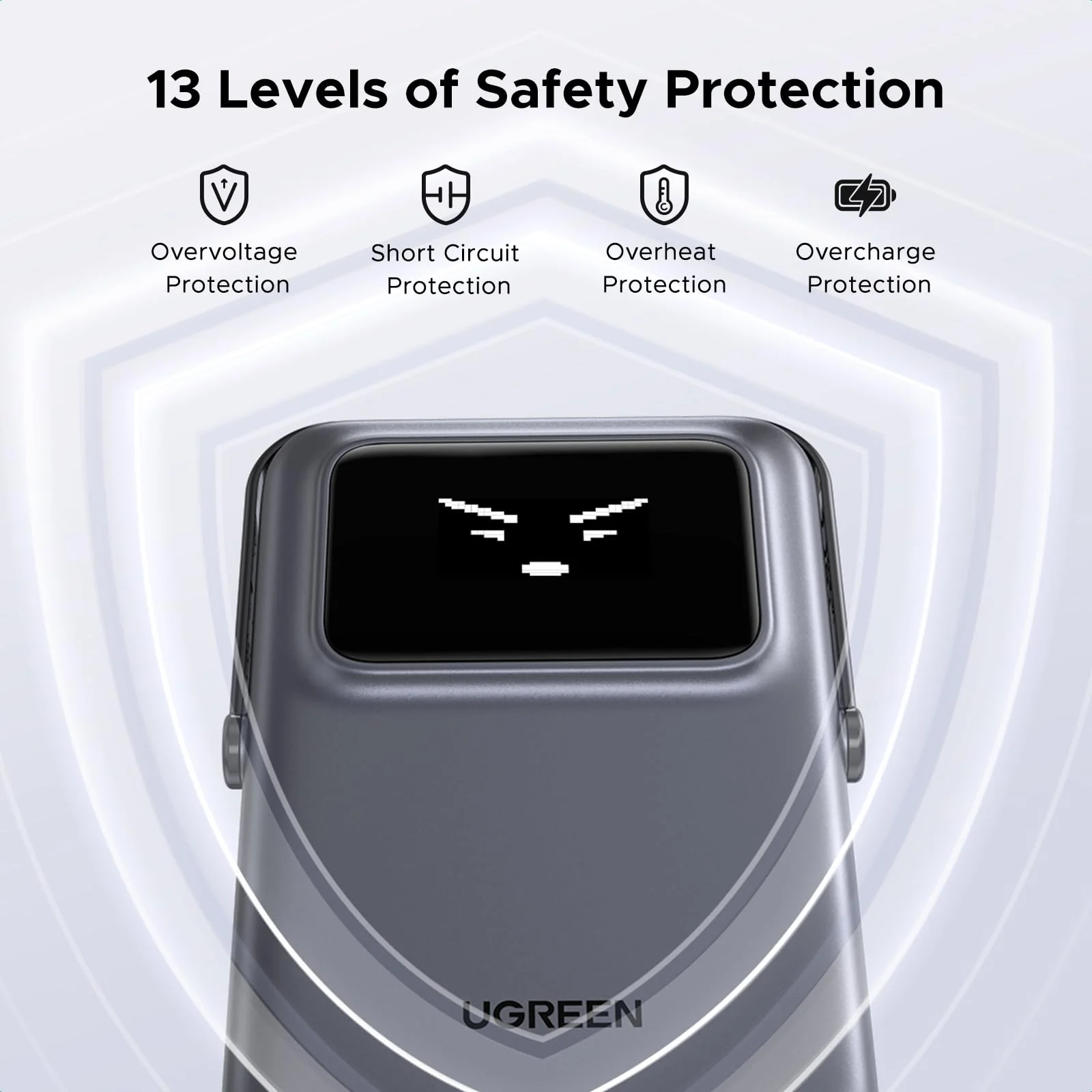 UGREEN Uno Batterie Externe Magnétique sans Fil 10000mAh 7.5W - Image 4
