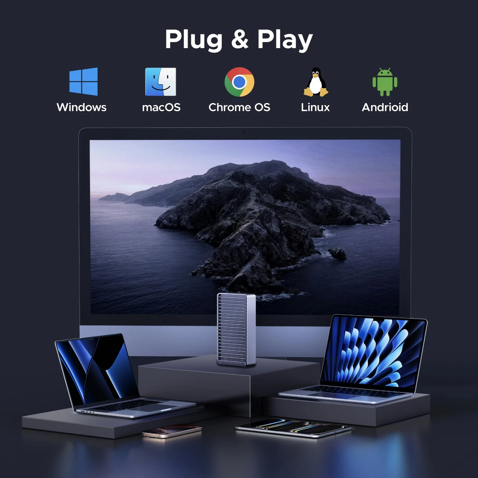 UGREEN USB4 40Gbps Boîtier NVMe SSD Compatible Thunderbolt - Image 8